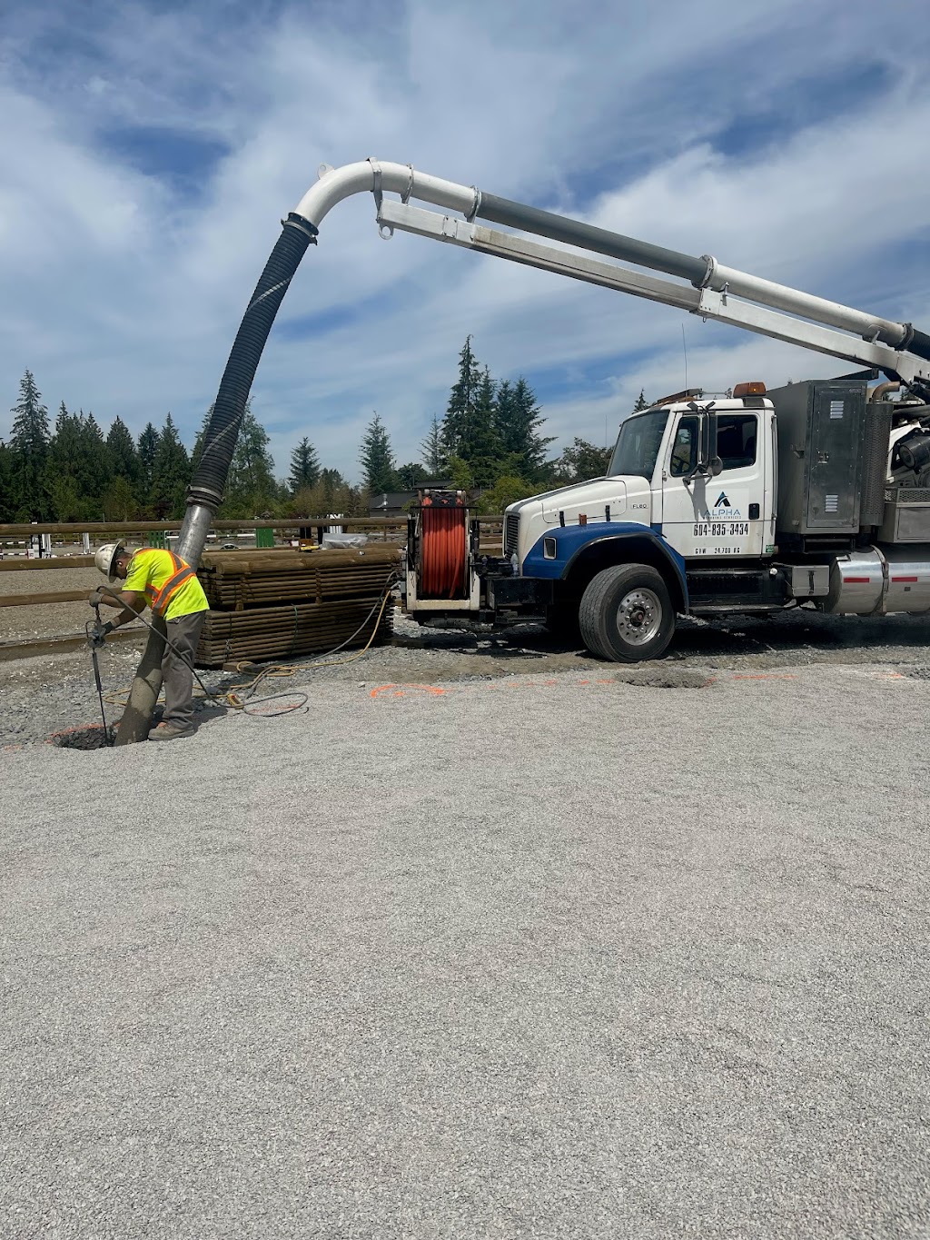 Alpha Hydrovac Services LTD | 5307 246 A St, Langley Twp, BC V2Z 1H6, Canada | Phone: (604) 835-3434