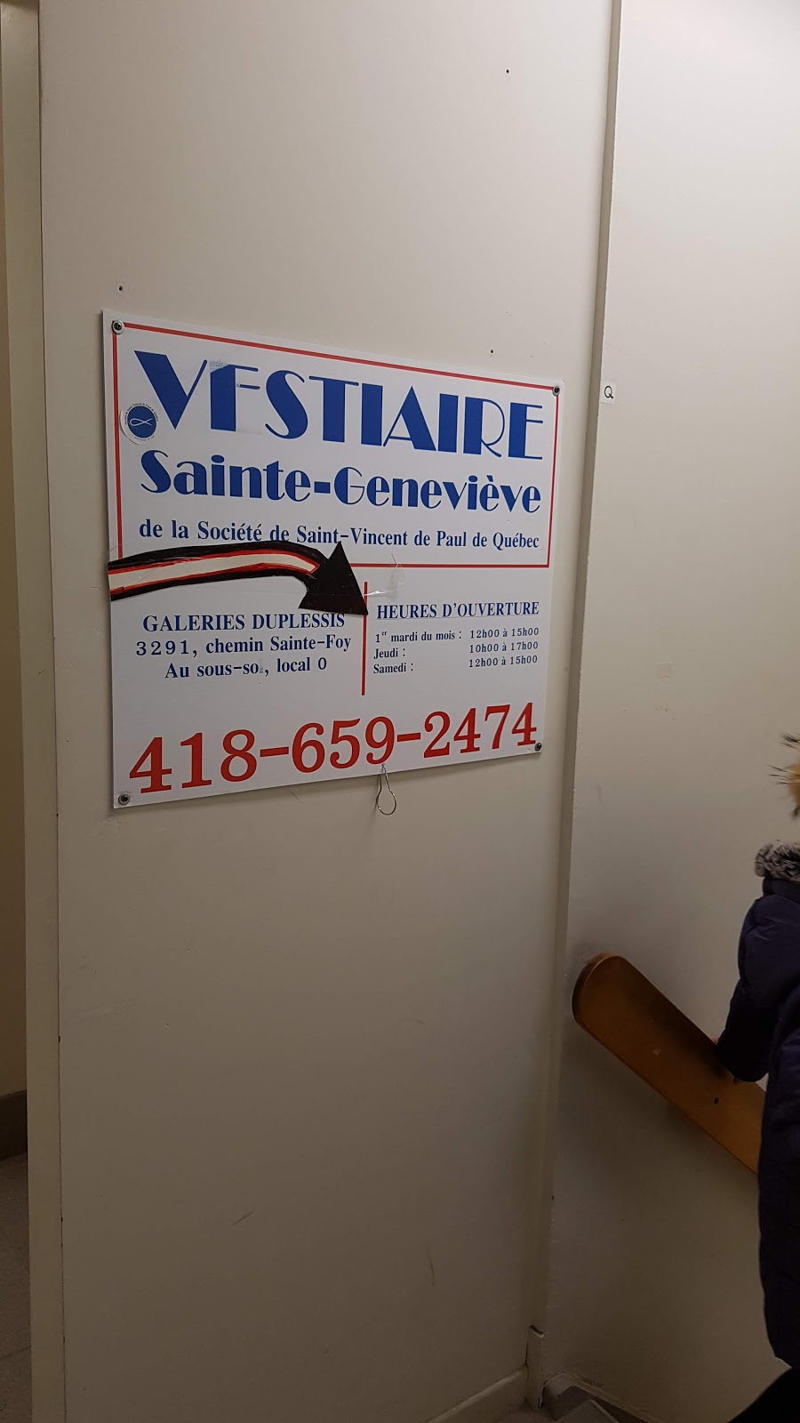 Vestiaire St-Genevieve | 3291 Ch Ste-Foy, Québec, QC G1X 3V2, Canada | Phone: (418) 659-2474