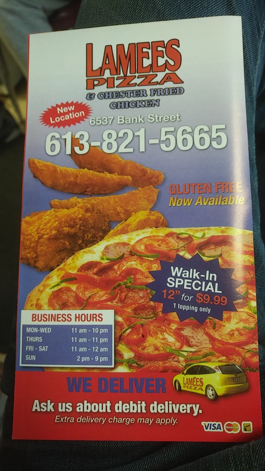 Lamees Pizza | 6537 Bank St, Metcalfe, ON K0A 2P0, Canada | Phone: (613) 821-5665
