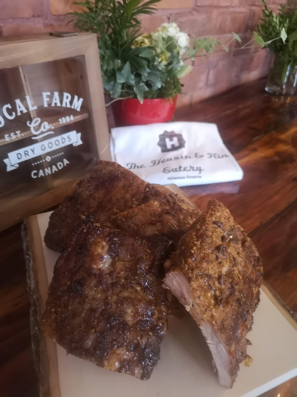 The Hearth & Kin Eatery | 2 Mill St E, Hillsdale, ON L0L 1V0, Canada | Phone: (705) 835-6633
