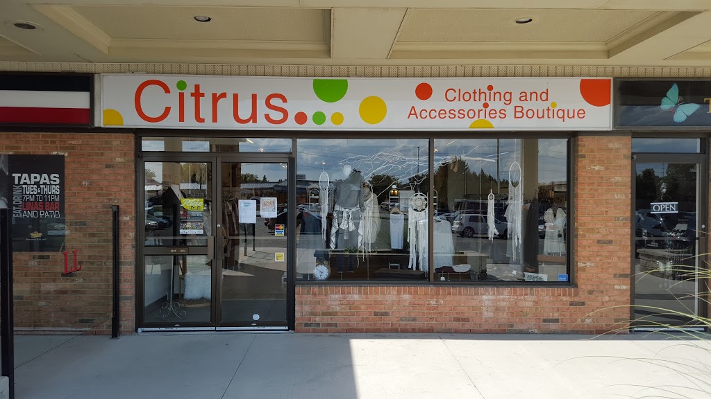 Citrus Boutique | 111 Fourth Ave Unit 16, St. Catharines, ON L2S 3P5, Canada | Phone: (905) 682-2222