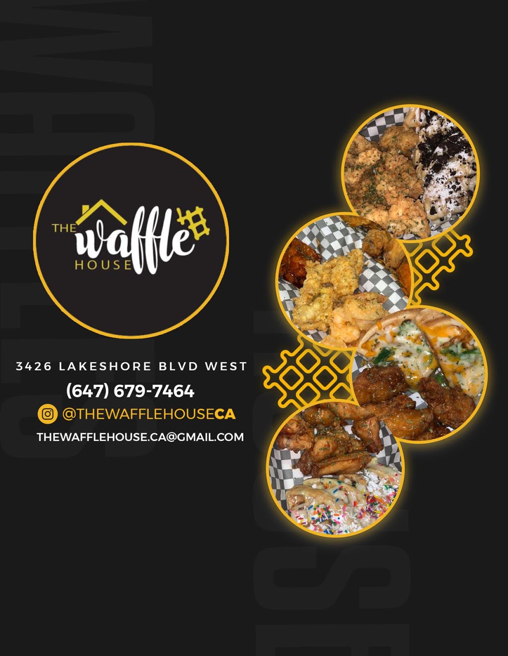 The Waffle House | 3426 Lake Shore Blvd W, Etobicoke, ON M8W 1N3, Canada | Phone: (416) 251-0275