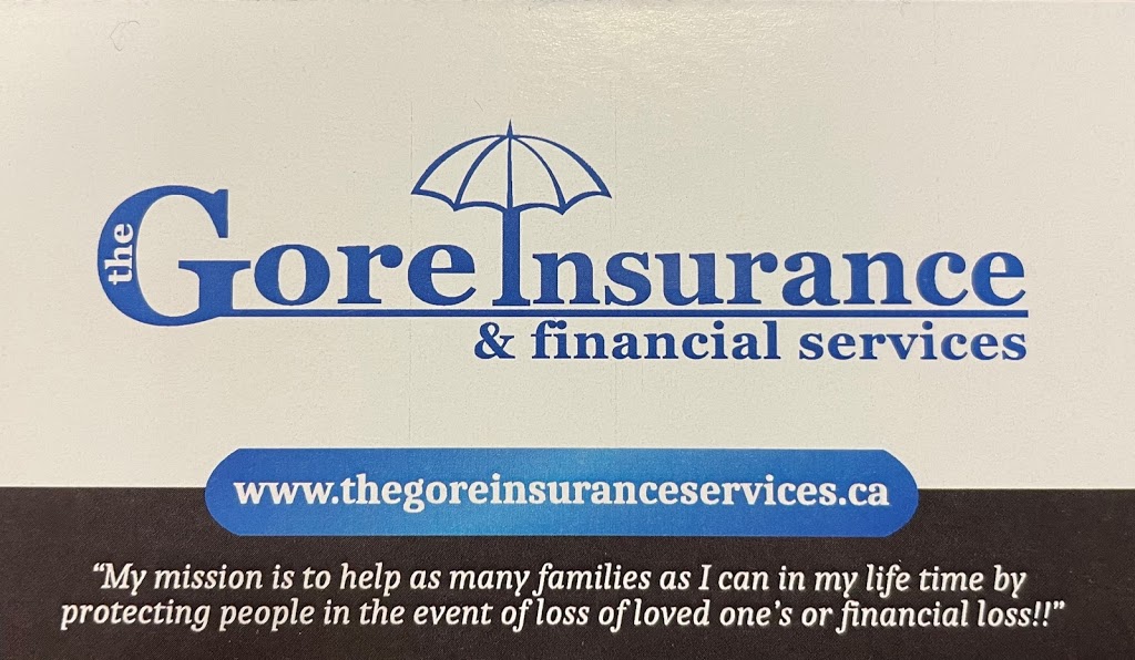 The Gore Insurance & Financial Services Inc. | 8887 The Gore Rd Unit #52, Brampton, ON L6P 2K9, Canada | Phone: (905) 915-0065