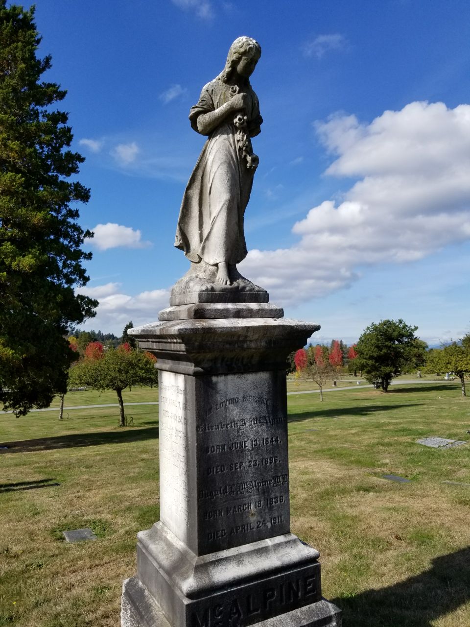 Mountain View Cemetery | 5455 Fraser St, Vancouver, BC V5W 2Z3, Canada | Phone: (604) 325-2646