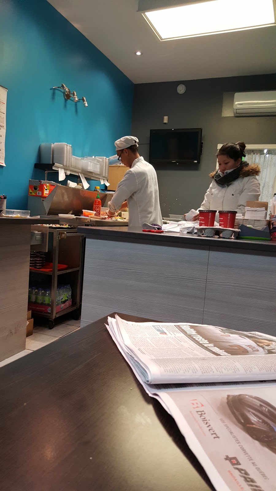 Souping Sushi | 7468 Boul Langelier, Saint-Léonard, QC H1S 3B7, Canada | Phone: (514) 251-3535