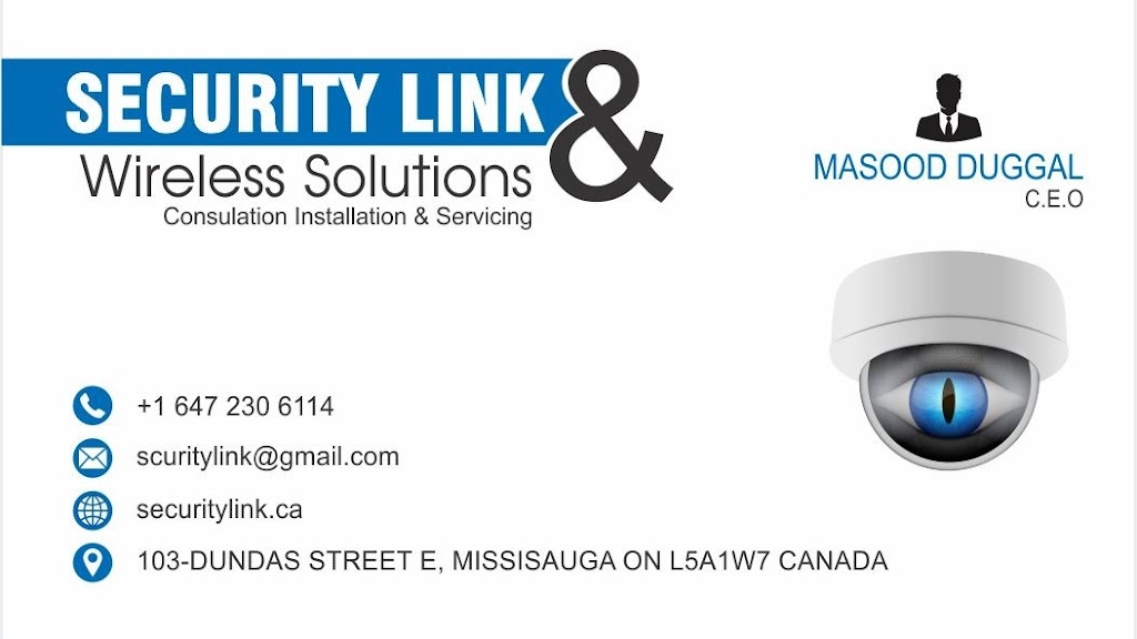 security link & wireless solution | 7 Murphy Rd, Brampton, ON L6S 0B1, Canada | Phone: (647) 230-6114