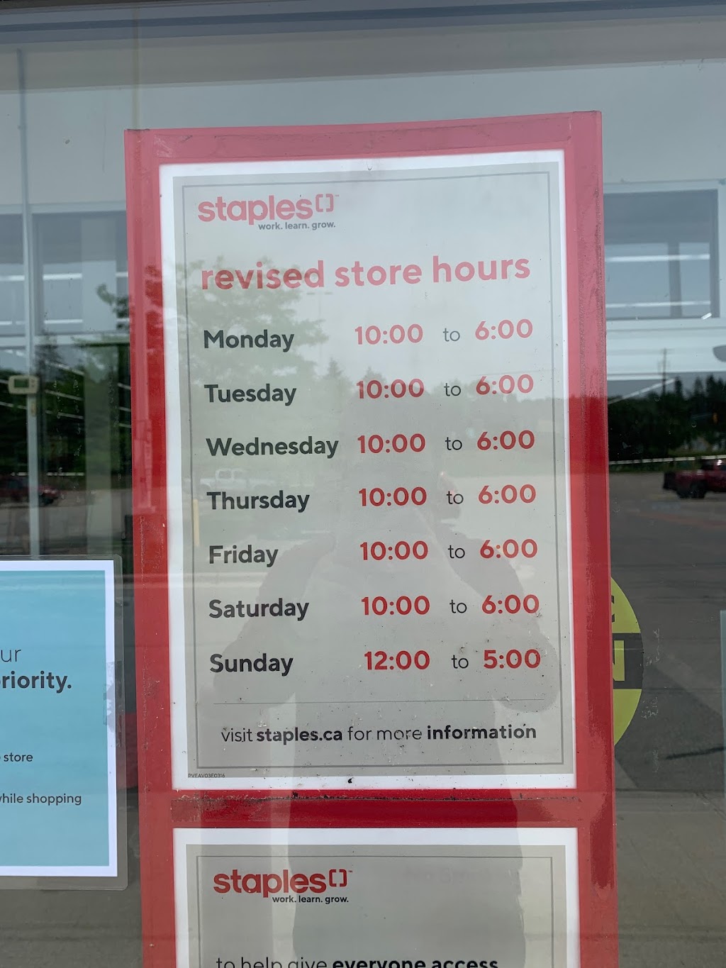 Staples | 91 King William St #102, Huntsville, ON P1H 1E5, Canada | Phone: (705) 789-5817