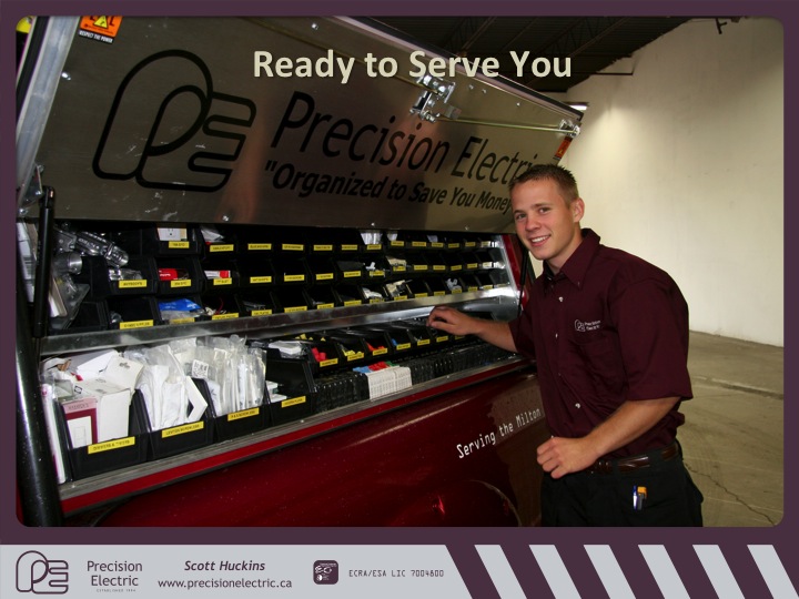 Precision Electric | 34 Royal Oak Dr, St. Catharines, ON L2N 6K7, Canada | Phone: (416) 564-9766