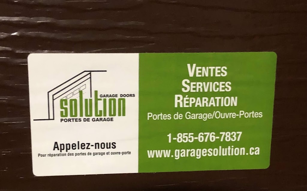 Solution Garage Doors | 3602 Bd Poirier, Saint-Laurent, QC H4R 2J5, Canada | Phone: (514) 418-0055