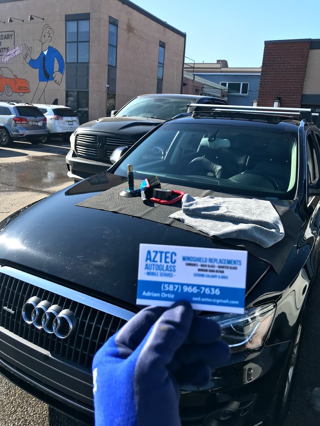 Aztec Autoglass LTD | 515 Thorndale Rd NW, Calgary, AB T2K 3C8, Canada | Phone: (587) 896-7636