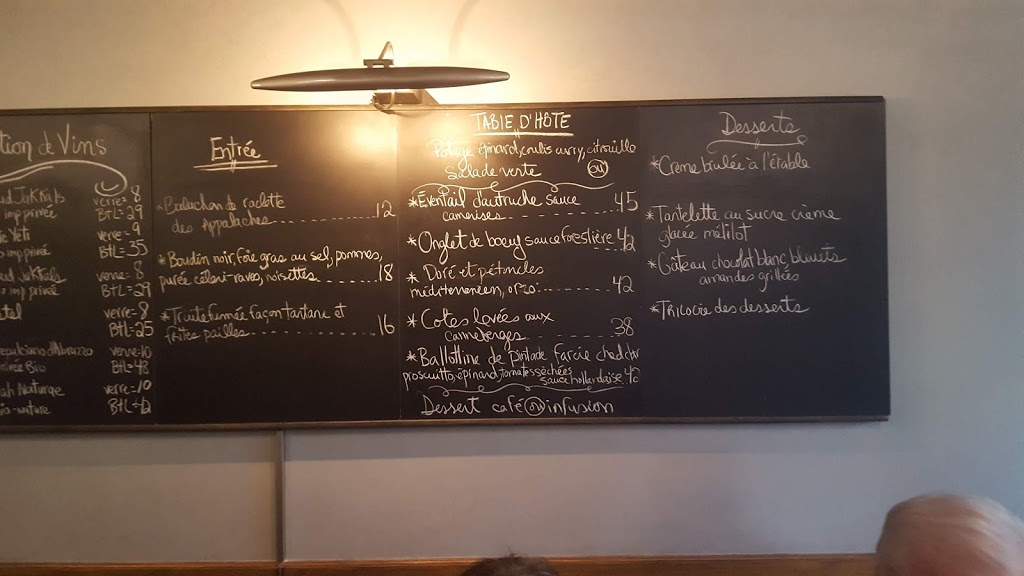 Restaurant la Cornemuse | 1817 Route Dublin, Inverness, QC G0S 1K0, Canada | Phone: (418) 453-7474