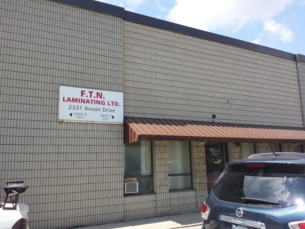 F T N Laminating Ltd | 2331 Anson Dr, Mississauga, ON L5S 1G1, Canada | Phone: (905) 677-1774