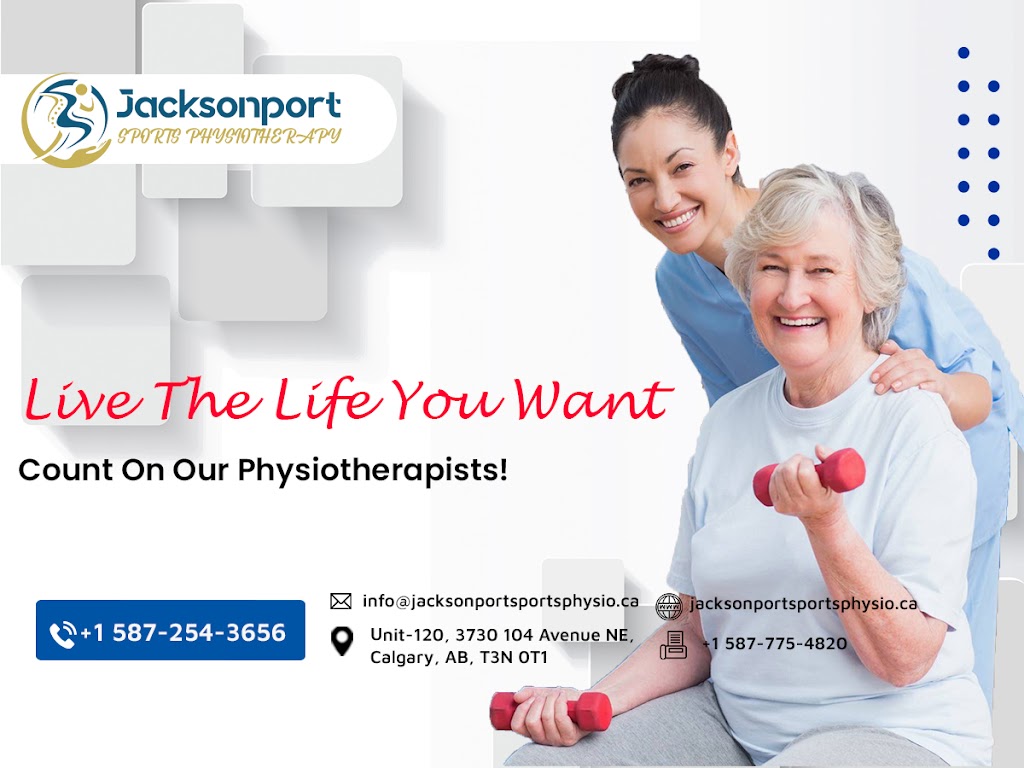 Jacksonport Sports Physiotherapy and Massage | 3730 104 Ave NE #120, Calgary, AB T3N 0T1, Canada | Phone: (587) 254-3656