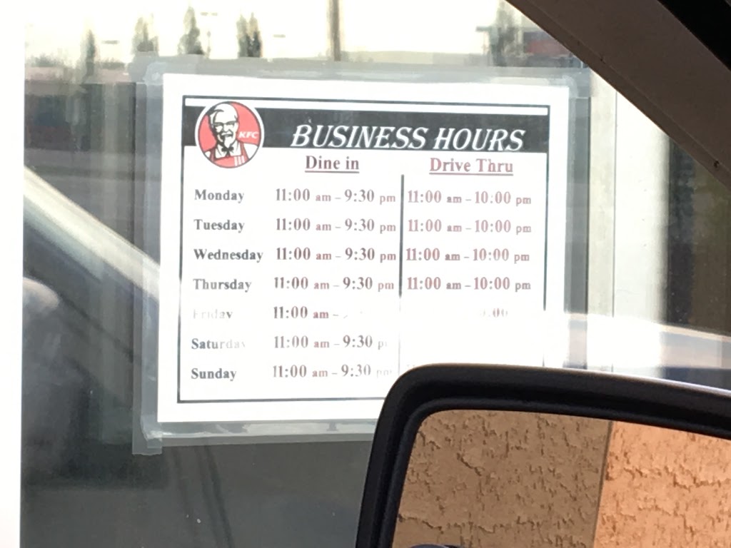 KFC | 170 Parkland Hwy, Spruce Grove, AB T7X 3X3, Canada | Phone: (780) 962-4822