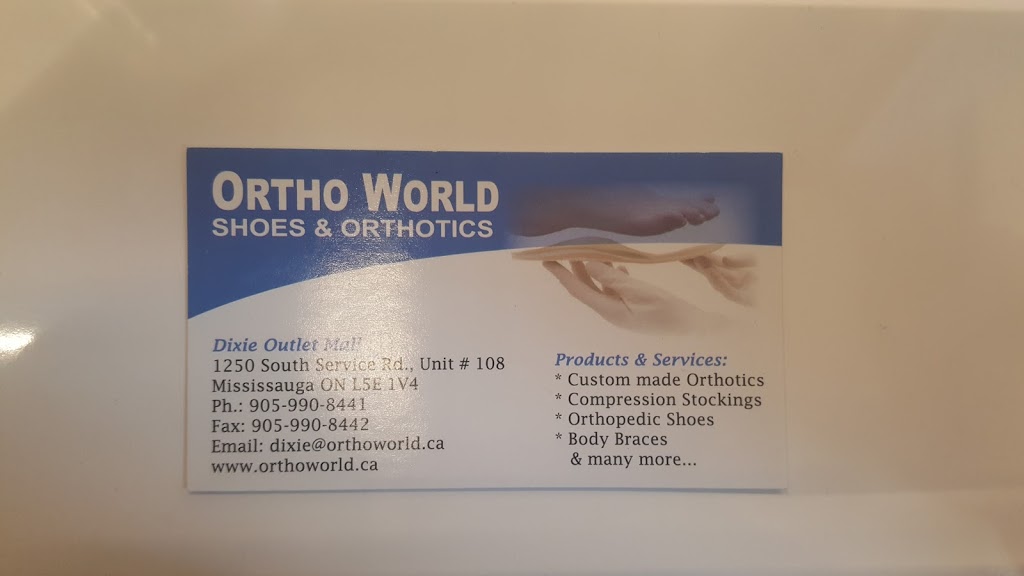 Ortho World | health | 1250 S Service Rd, Mississauga, ON L5E 1V4, Canada | 9059908441 OR +1 905-990-8441