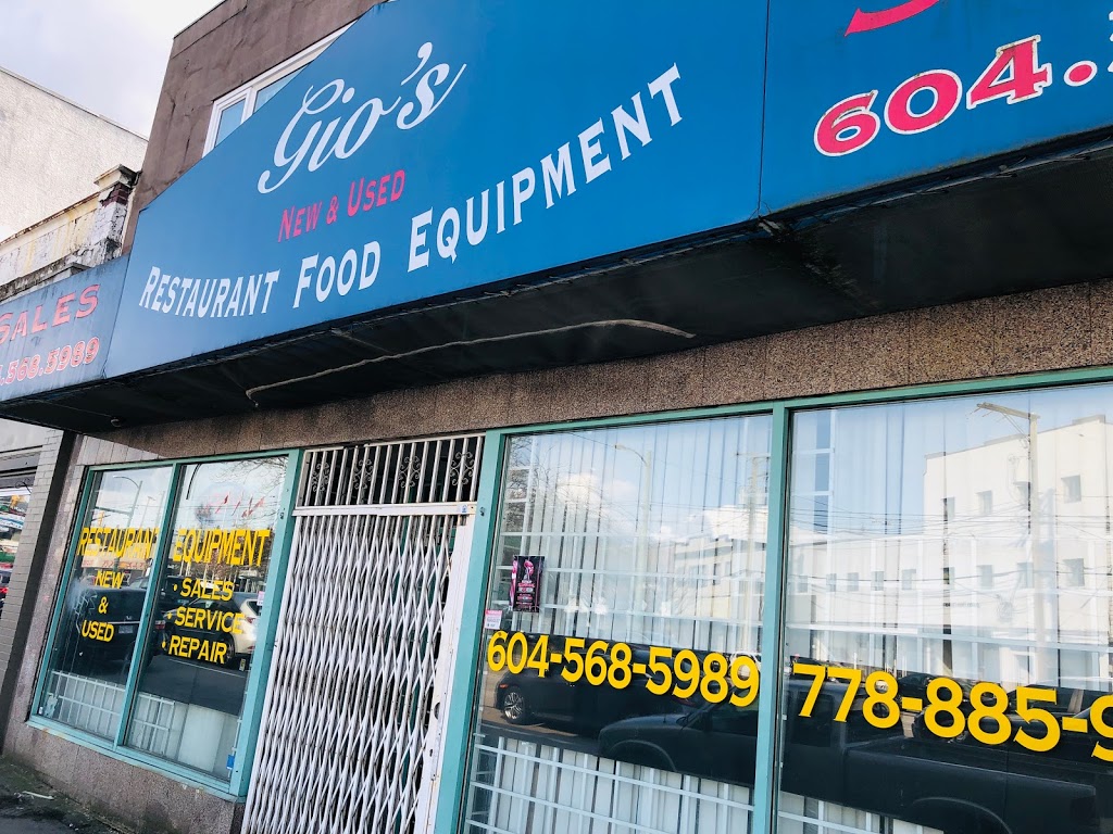 Gios Kitchen Restaurant Food Equipments | 642 Kingsway, Vancouver, BC V5T 3K4, Canada | Phone: (778) 885-9142