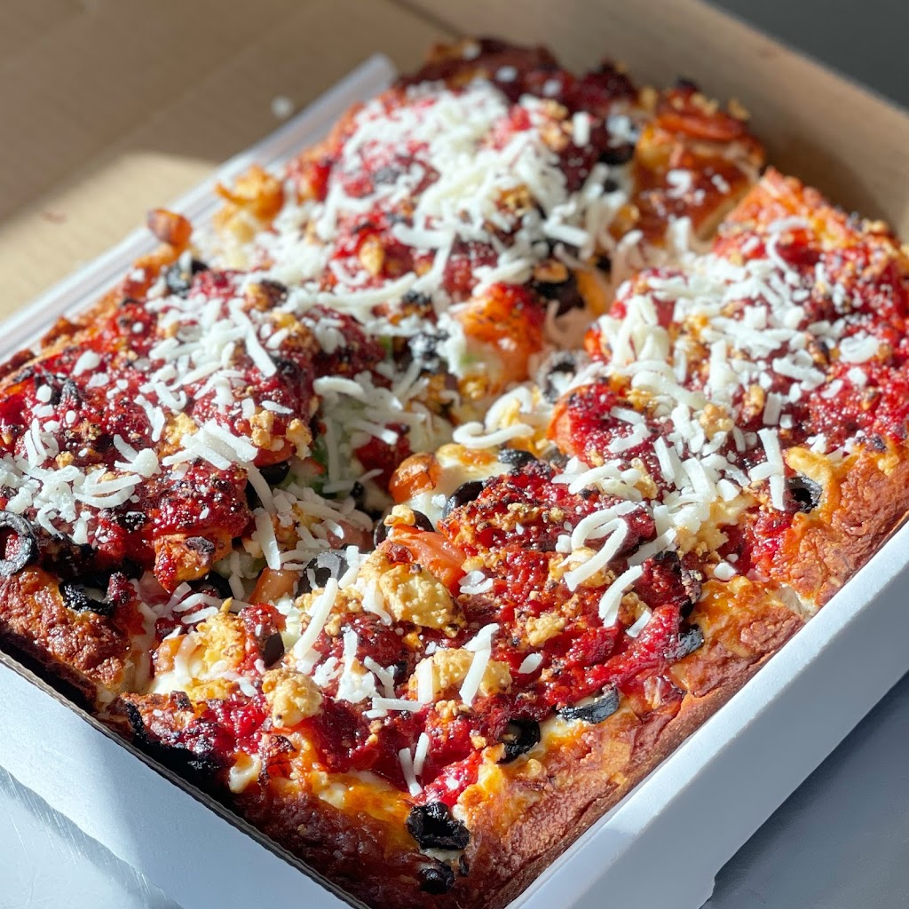 Red Top Pizza - Detroit Style (Cranston) | 35 Cranford Way SE #207, Calgary, AB T3M 3A9, Canada | Phone: (403) 264-2626