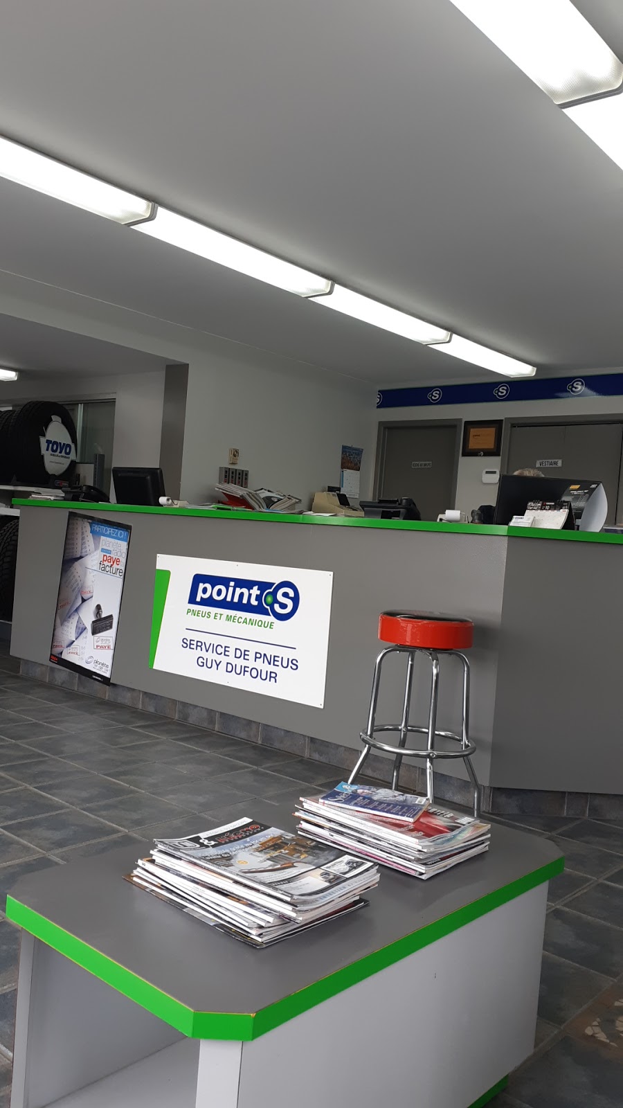 Point S - Services De Pneus Guy Dufour Ltée | 1428 Bd Marcotte, Roberval, QC G8H 2P2, Canada | Phone: (418) 275-1460