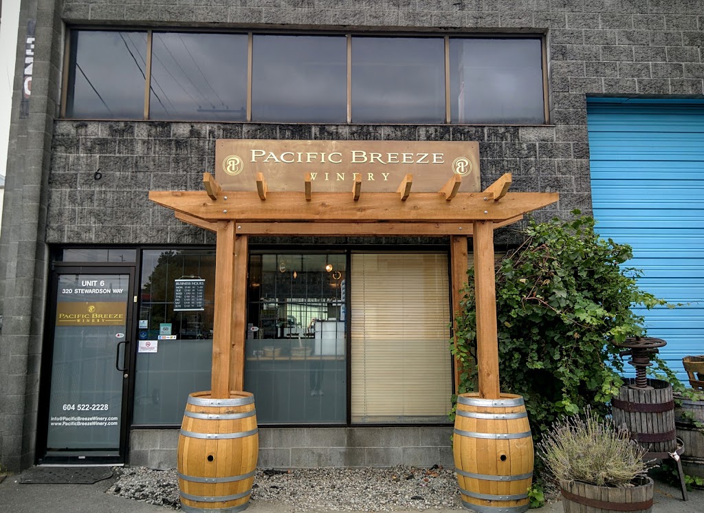 Pacific Breeze Winery | 320 Stewardson Way #6, New Westminster, BC V3M 6C3, Canada | Phone: (604) 522-2228