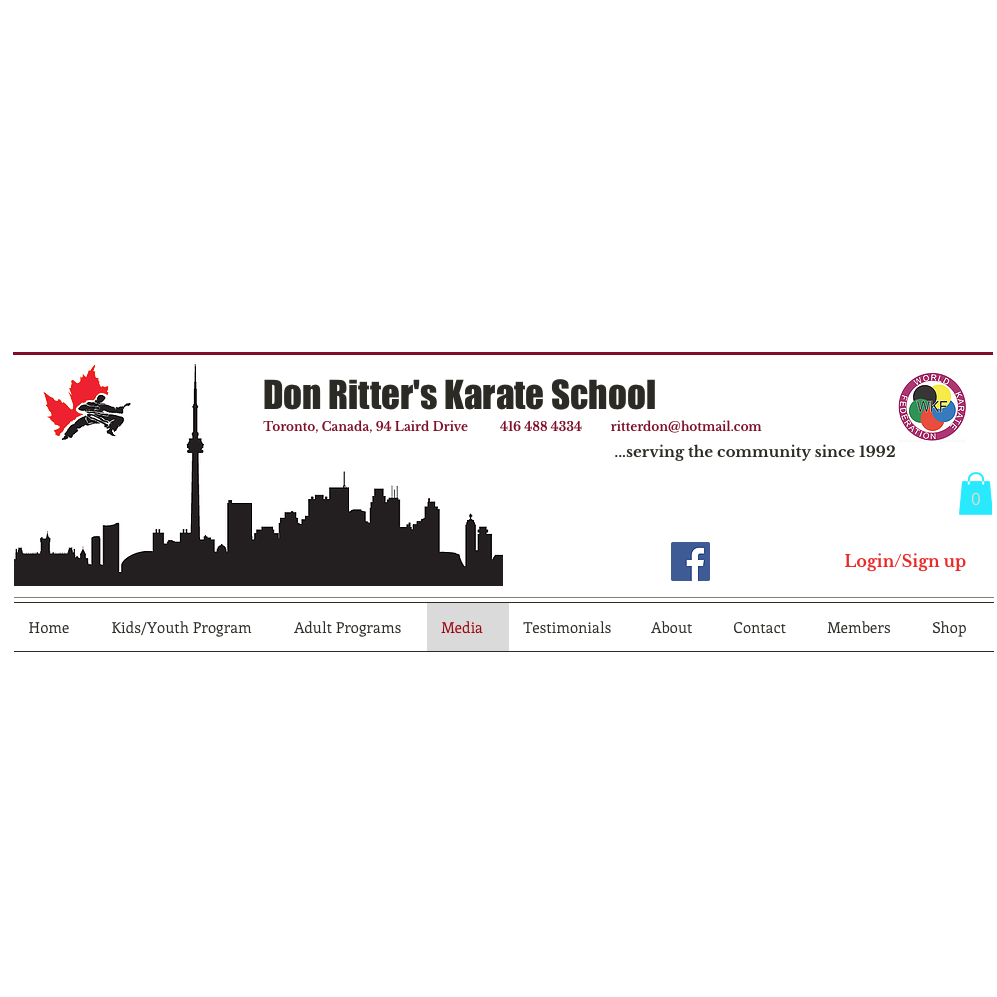 Don Ritters Karate School | 94 Laird Dr, East York, ON M4G 1C3, Canada | Phone: (416) 727-3338