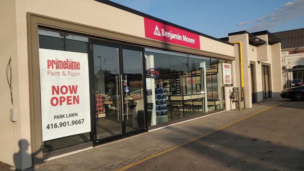 Primetime Paint & Paper Etobicoke | 144 Park Lawn Rd, Etobicoke, ON M8Y 3H8, Canada | Phone: (416) 901-9667