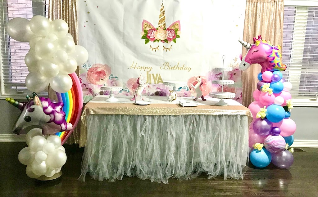 Naisha Balloons & Event Decor Services | 155 Shephard Ave, Alliston, ON L9R 0J8, Canada | Phone: (416) 824-8754