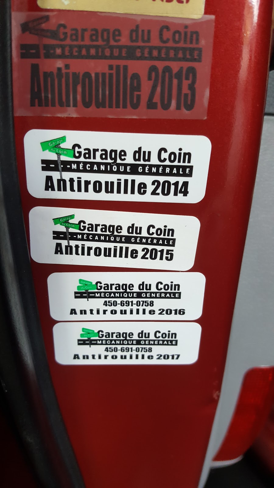 Garage Du Coin | 2 Rue Saint-Laurent, Mercier, QC J6R 2K9, Canada | Phone: (450) 691-0758