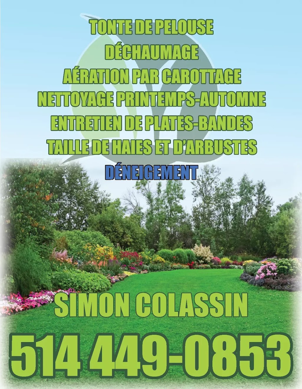 Simco entretien paysager | 538 Rang Palmer, Saint-Sébastien, QC J0J 2C0, Canada | Phone: (514) 449-0853