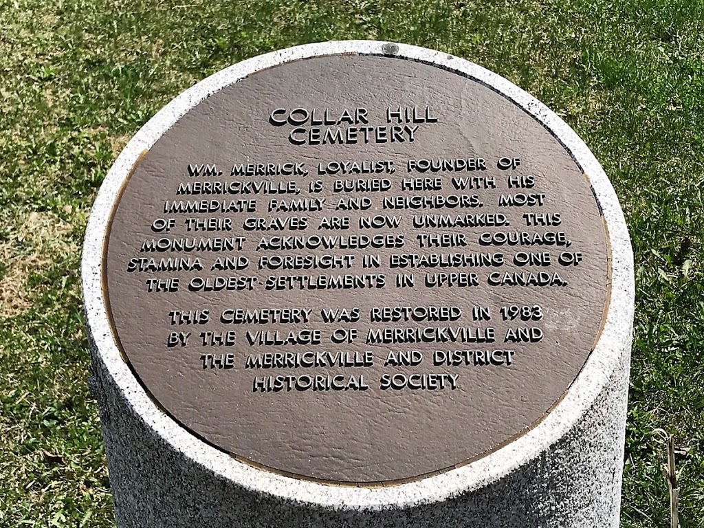 Collar Hill Cemetery | 229-101 Collar Hill Rd, Merrickville, ON K0G 1N0, Canada