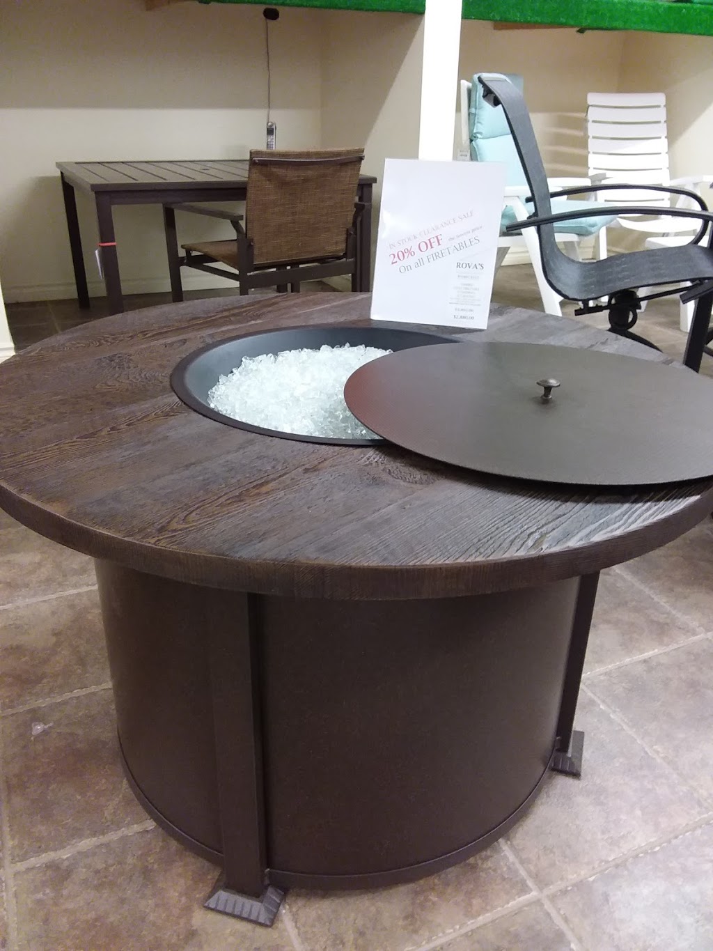 Rova Patio | 1525 Chemong Rd, Peterborough, ON K9J 6X2, Canada | Phone: (705) 876-9707