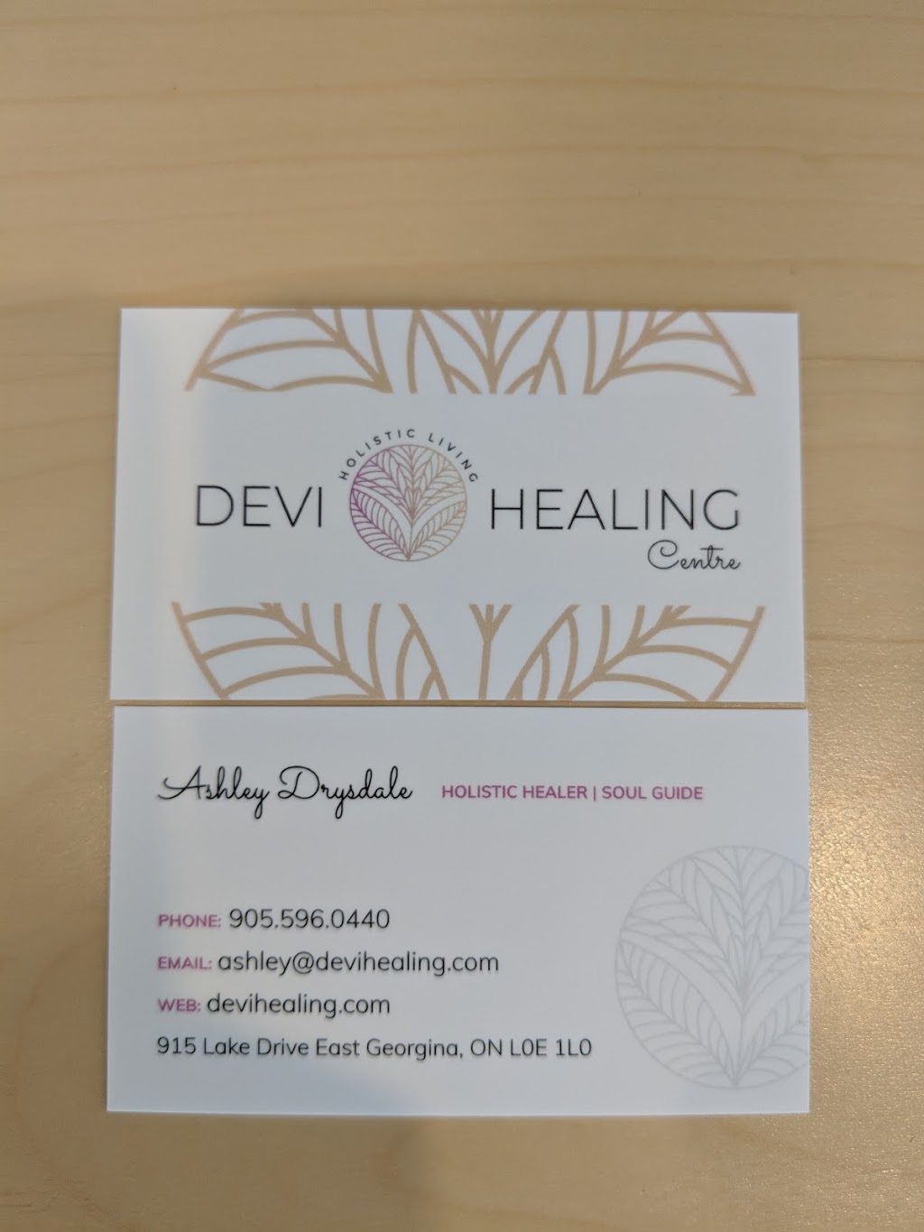 Devi Healing Centre | 915 Lake Dr E, Jacksons Point, ON L0E 1L0, Canada | Phone: (905) 596-0440