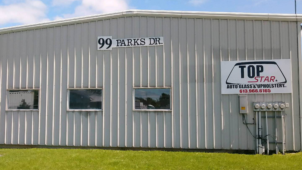 Top Star Auto Glass & Upholstery Inc. | 99 Parks Dr, Belleville, ON K8N 0N6, Canada | Phone: (613) 966-6165