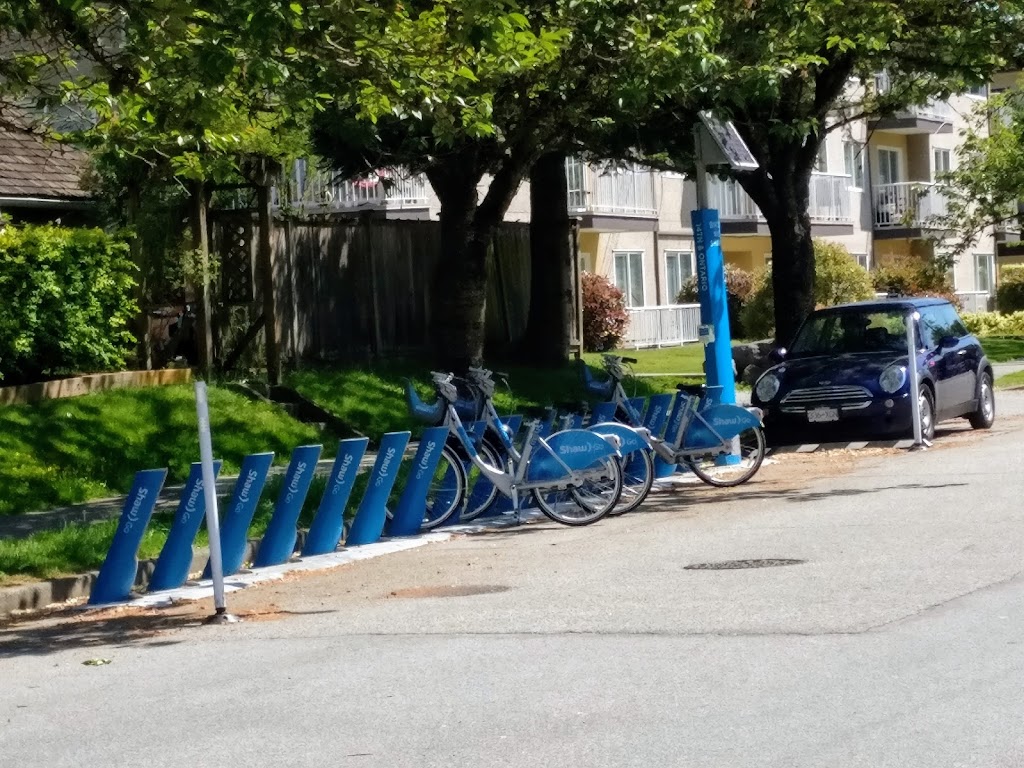 Mobi Bike Station 0132 - 14th & Ontario | Mount Pleasant, BC V5T 2Y6, Canada | Phone: (778) 655-1800