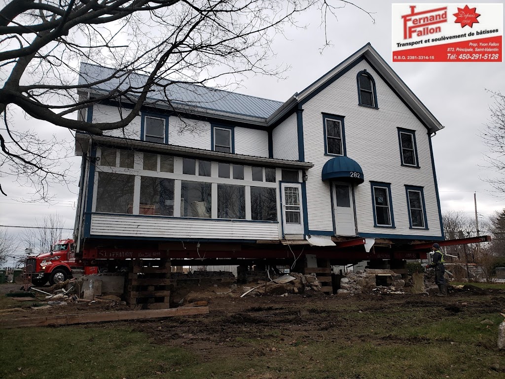 Fernand Fallon levage de maisons | 873 Chem. de la 4e-Ligne, Saint-Valentin, QC J0J 2E0, Canada | Phone: (514) 269-5128