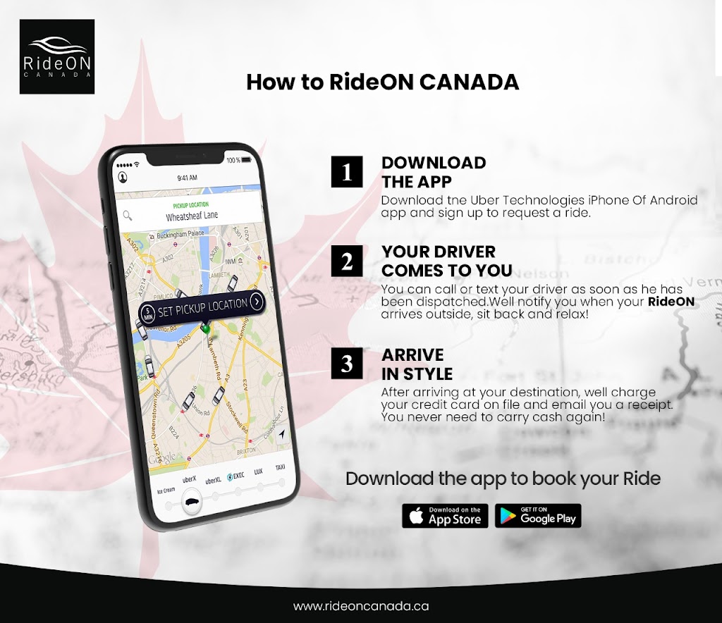 RideON Canada | 180 Northfield Dr W Suite 4, Waterloo, ON N2L 0C7, Canada | Phone: (226) 457-6677