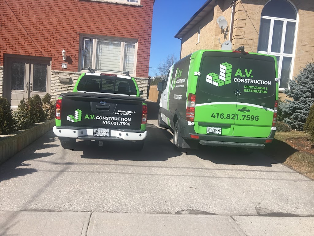 A V Construction. | 14 Regent Rd, North York, ON M3K 1G9, Canada | Phone: (416) 821-7596