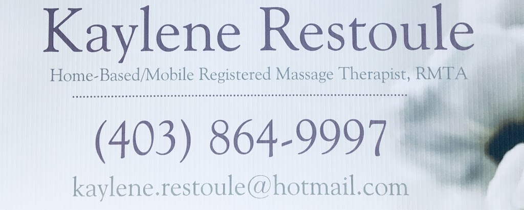Kaylene Restoule, Registered Massage Therapist | 10 49 Street Close, Sylvan Lake, AB T4S 1K5, Canada | Phone: (403) 864-9997