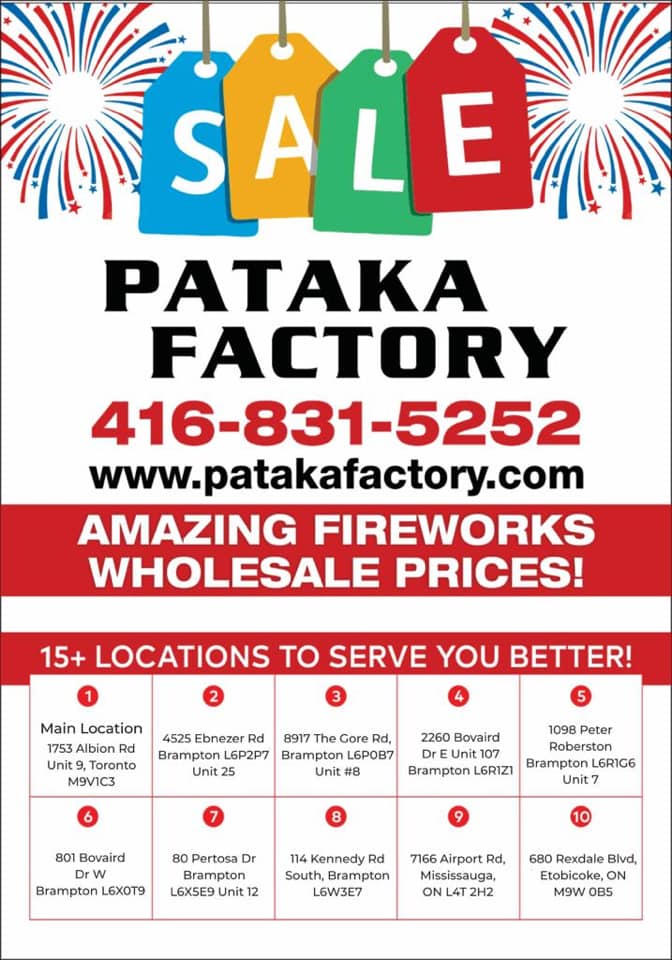 PATAKA FACTORY | 2260 bovaird driver east unit 107, Brampton, ON L6R 1Z1, Canada | Phone: (647) 323-7565