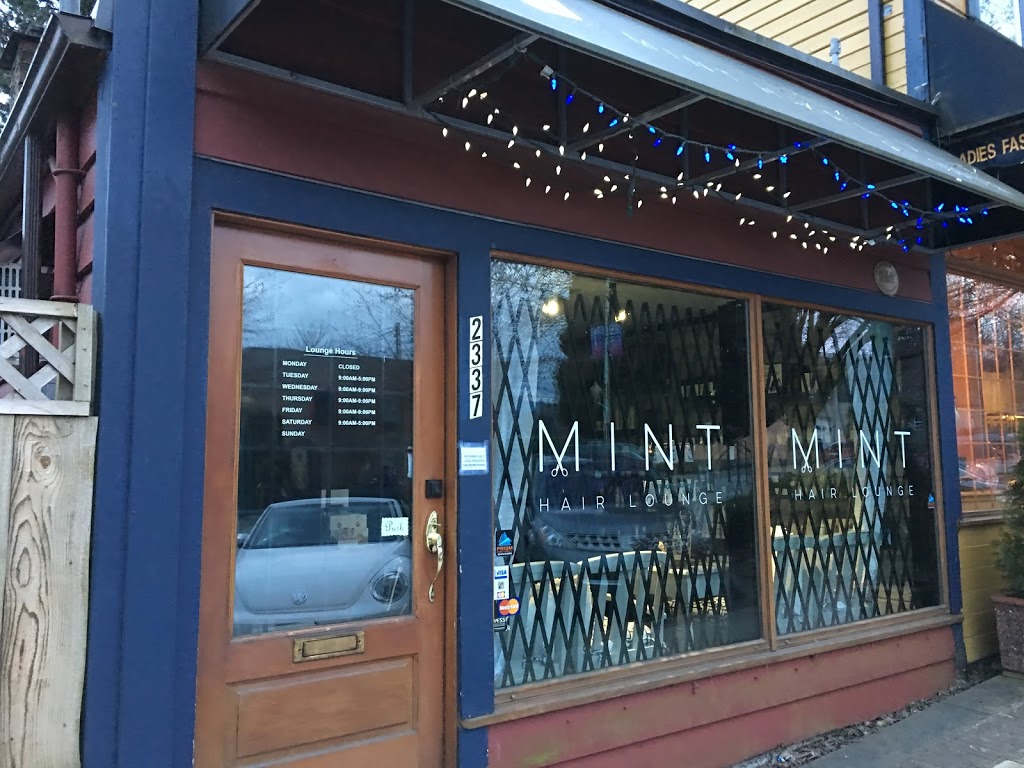 Mint Hair Lounge | 2221 Clarke St, Port Moody, BC V3H 1Y6, Canada | Phone: (604) 936-3661