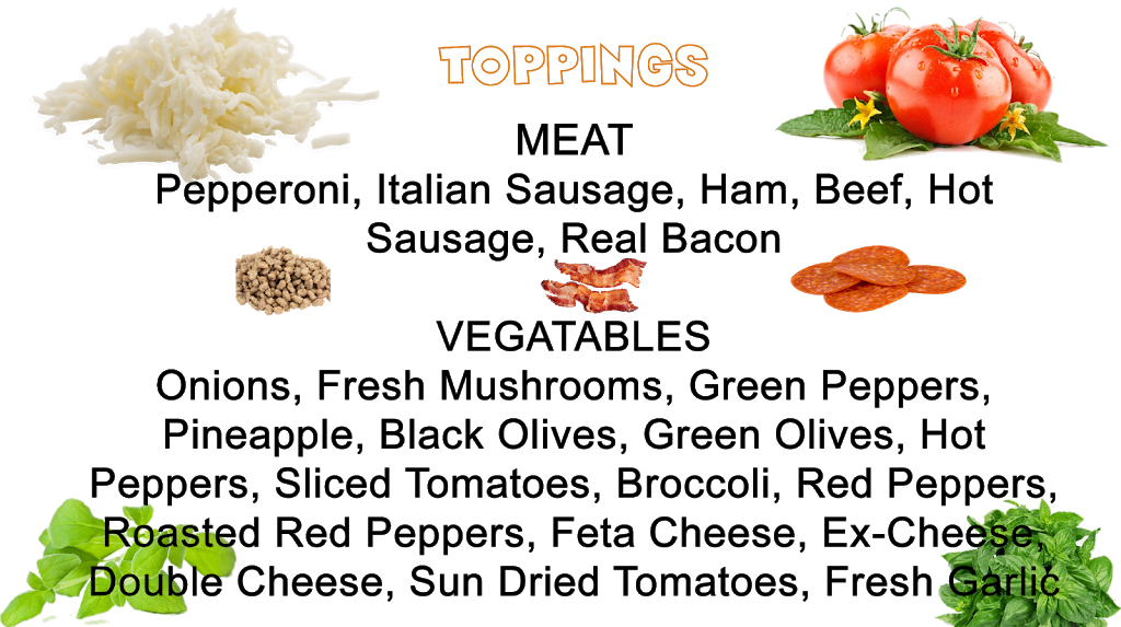 Taps Pizza & Wings | 9281 Beachwood Rd, Collingwood, ON L9Y 3Z1, Canada | Phone: (705) 445-1444