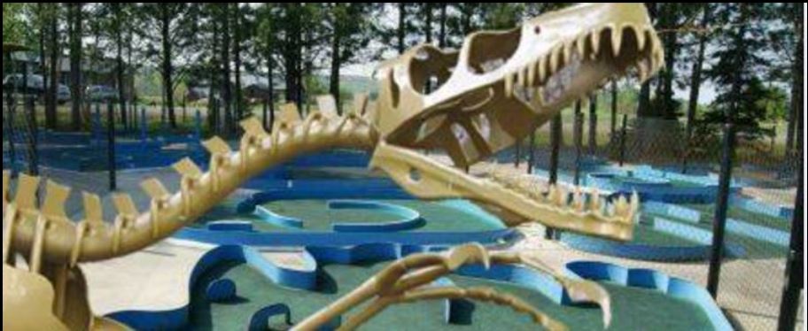 Dinosaur Valley mini Golf | on, Valleyview Road, 3316 St Laurent St, Chelmsford, ON P0M 1L0, Canada | Phone: (705) 897-6302