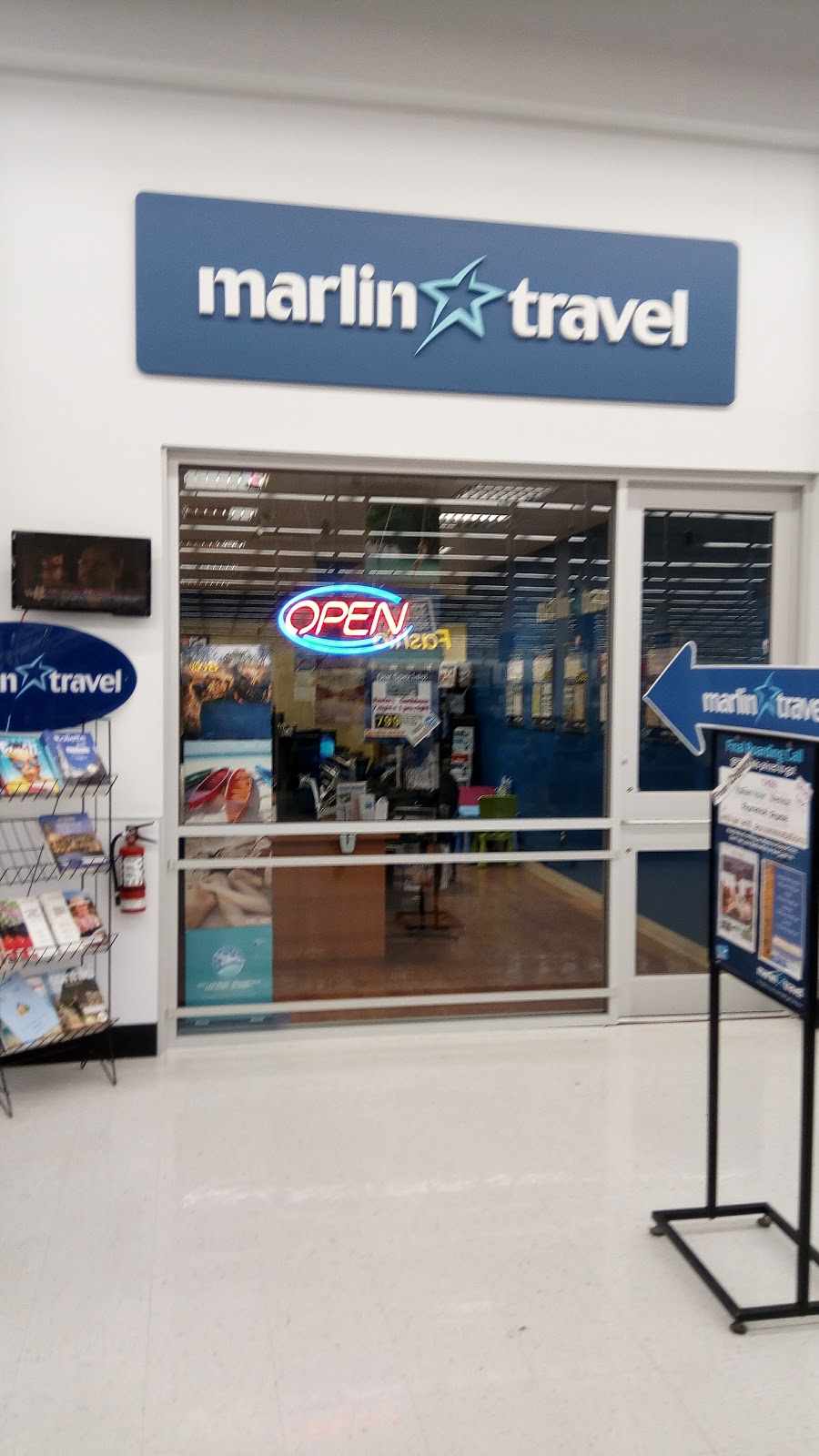 Marlin Travel | inside Walmart, 310 Shawville Blvd SE #100, Calgary, AB T2Y 3S4, Canada | Phone: (403) 201-7200