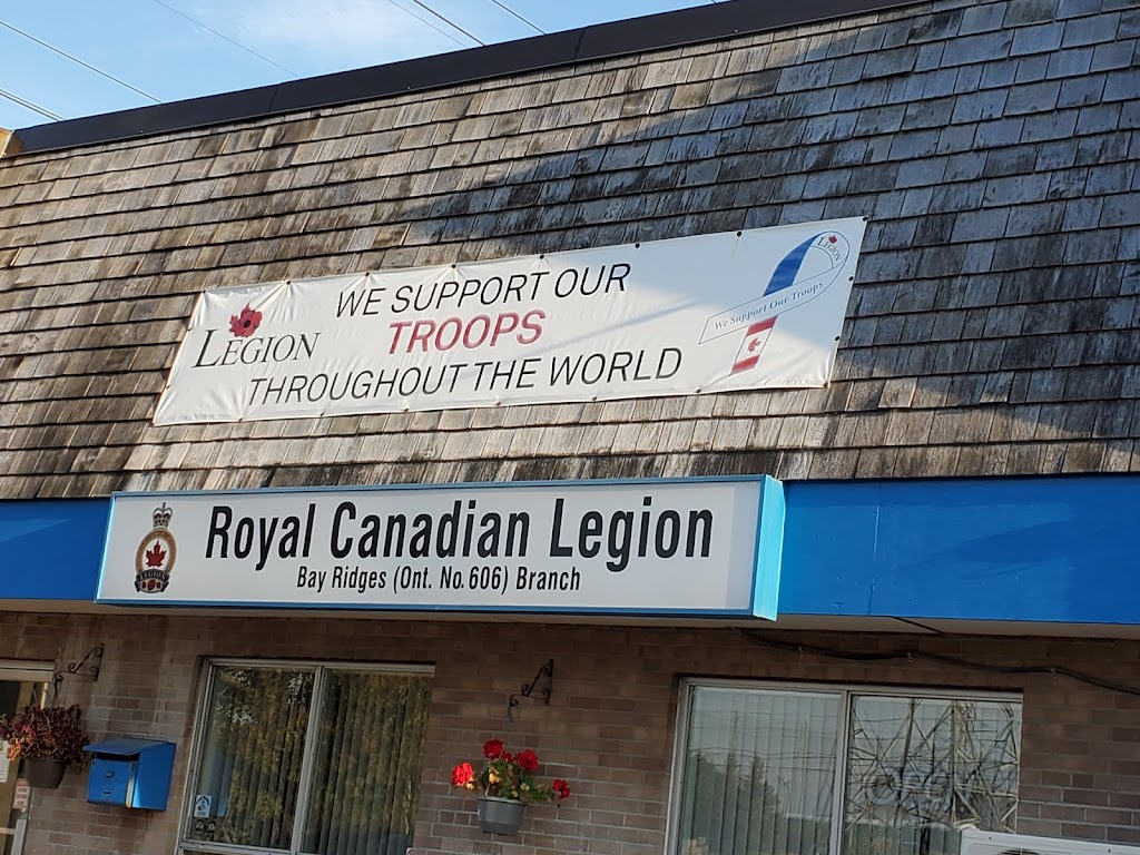 Royal Canadian Legion Branch 606 | 1555 Bayly St, Pickering, ON L1W 2Z1, Canada | Phone: (905) 839-2990