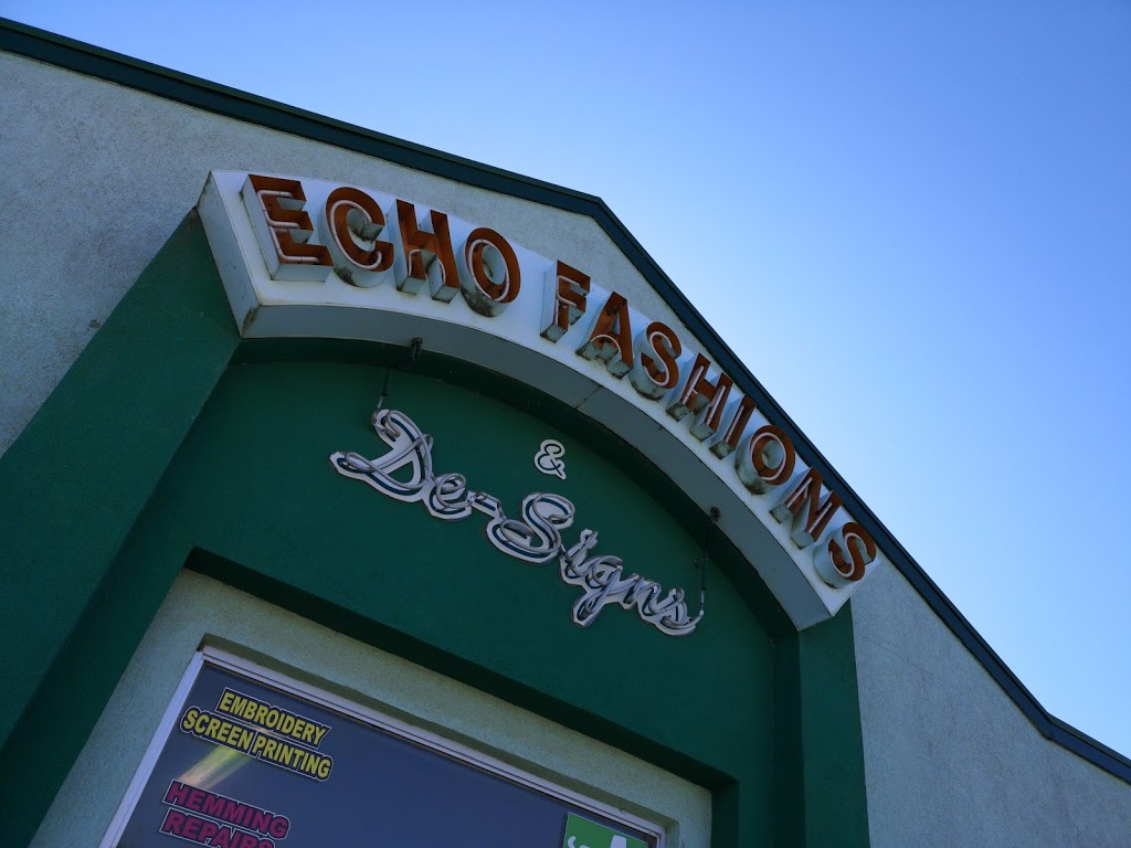 Echo Fashions & Signs | 151 Broadway St, Fort QuAppelle, SK S0G 1S0, Canada | Phone: (306) 332-4558