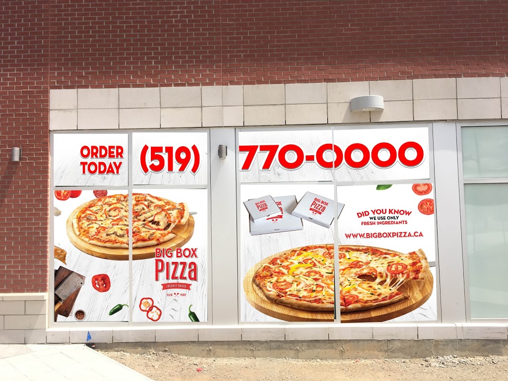 Big Box Pizza | 360 Conklin Rd e6, Brantford, ON N3T 0E9, Canada | Phone: (519) 770-0000