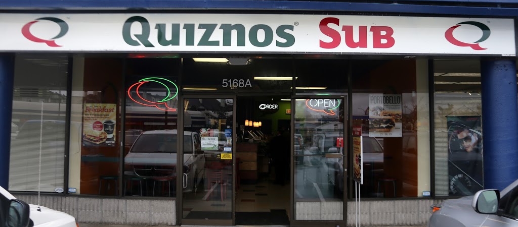 Quiznos | 5168 Ladner Trunk Rd unit a, Delta, BC V4K 1W3, Canada | Phone: (604) 940-4886