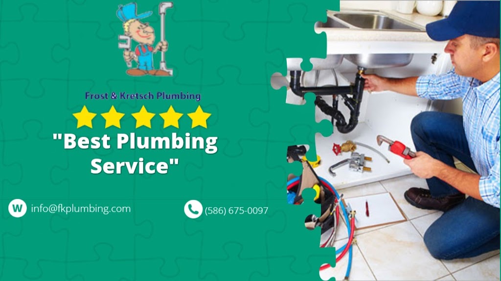 Frost & Kretsch Plumbing | 2225, 47212 Jefferson Ave, New Baltimore, MI 48047, USA | Phone: (586) 675-0097