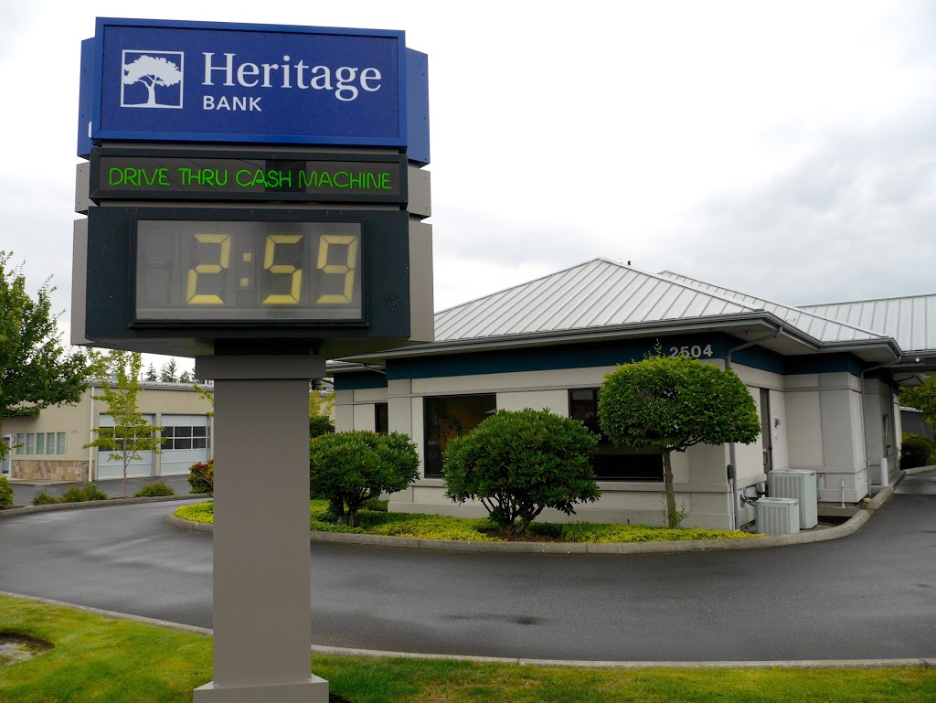 Heritage Bank | 2504 E Bakerview Rd, Bellingham, WA 98226, USA | Phone: (360) 527-1061
