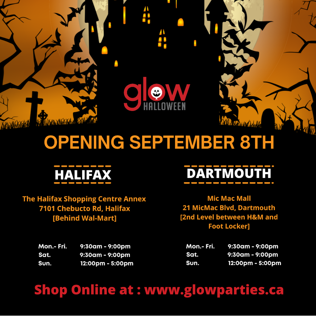 Glow Halloween | 7101 Chebucto Rd, Halifax, NS B3L 4R5, Canada | Phone: (902) 406-1255