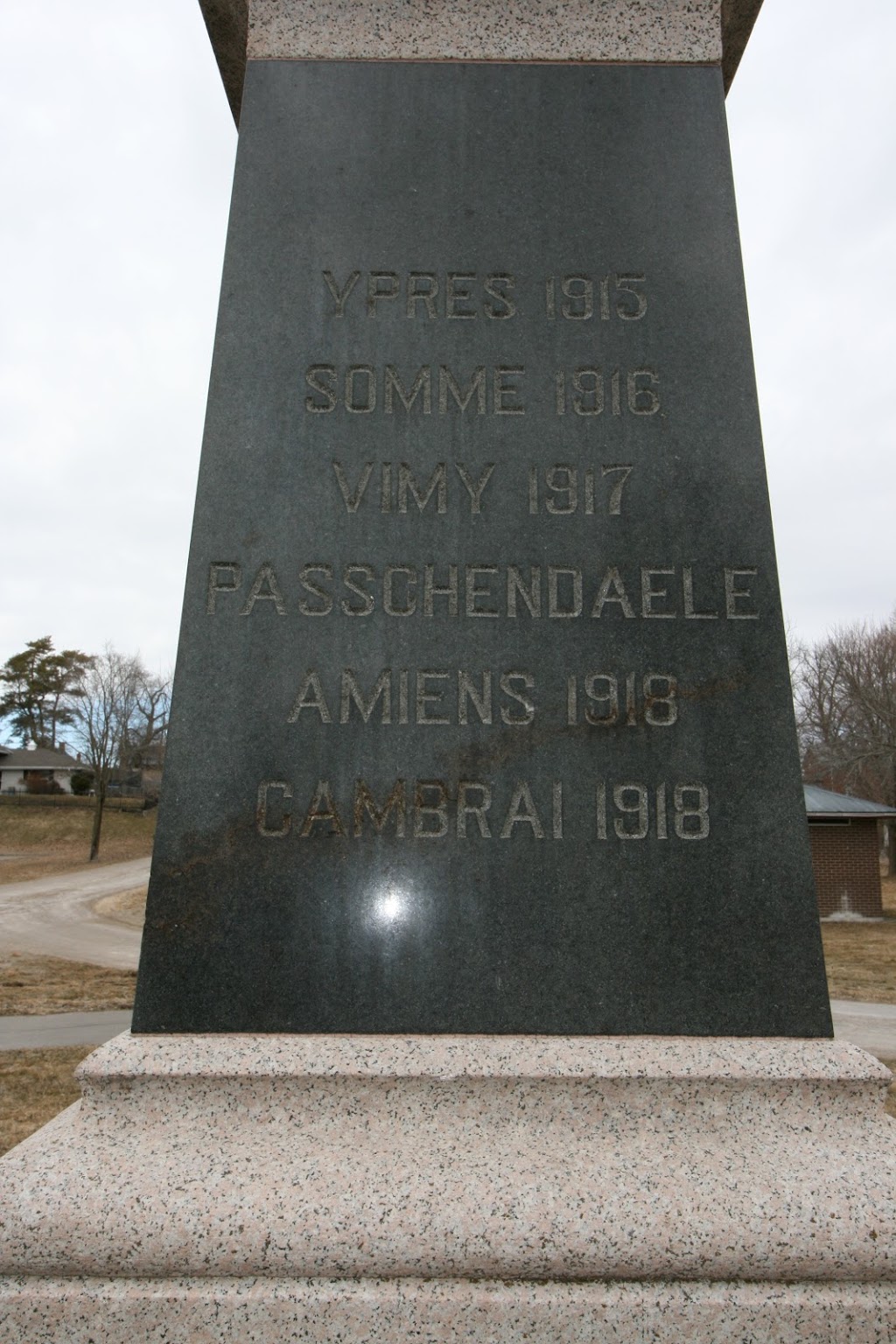 Cannington War Memorial | 21 Trootie St, Cannington, ON L0E 1E0, Canada | Phone: (705) 432-3006